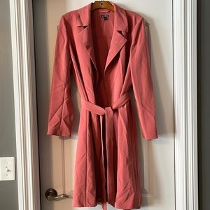 Express belted trench. Medium. Worn once